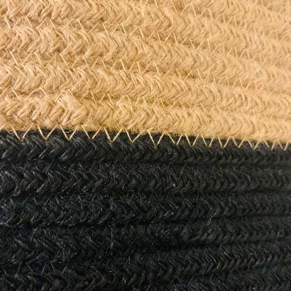 UO Color-block Straw Tote - Picture 2 of 8